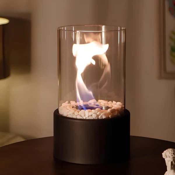 Klassische Öllampe mit offener Flamme - Lumora