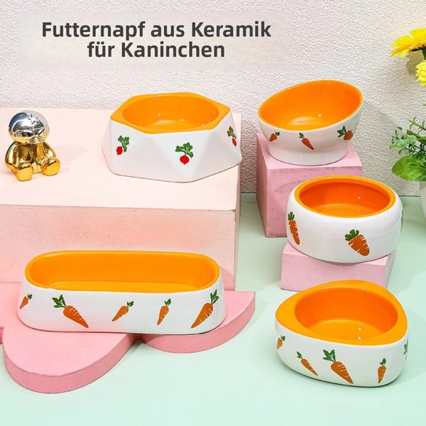 Kaninchen Keramik Haustier Schüssel