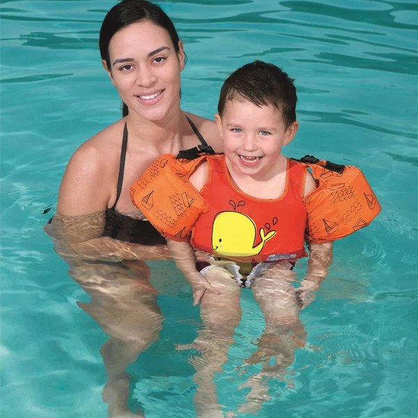 Damen Schwimmhilfe mit bunten Auftriebskörpern Hover Image