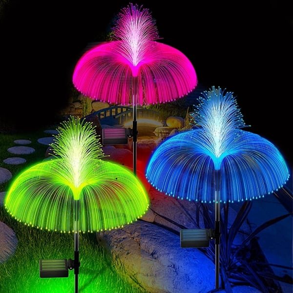 Solar leuchtende Jelly-Lichter