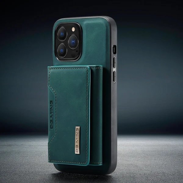 2 in 1 abnehmbares Leder Wallet Case für iPhone
