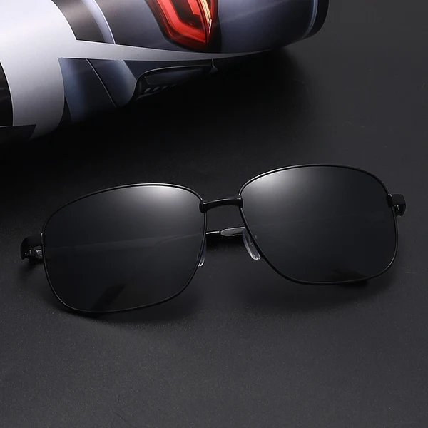 Herren stilvolle und moderne Sonnenbrille mit robustem Rahmen