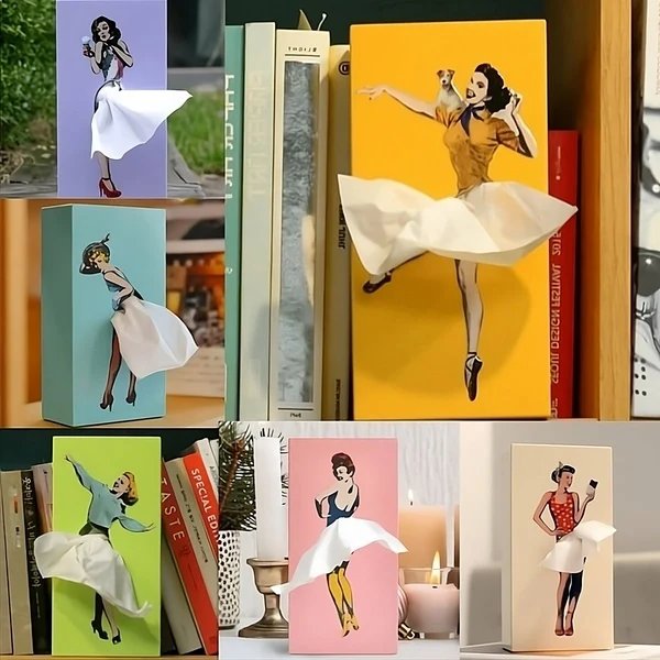 Flying Skirt Taschentuchbox