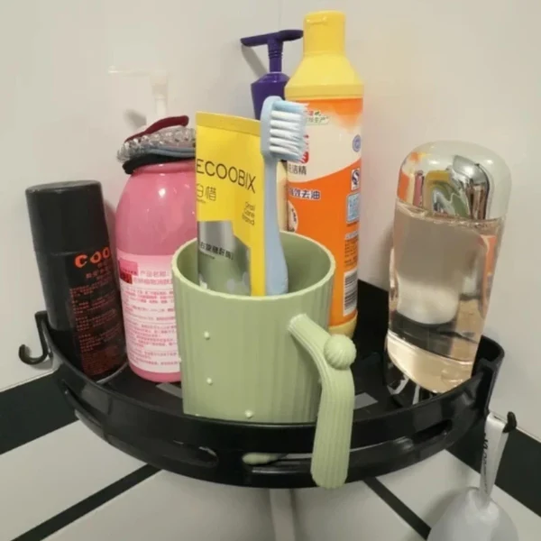 AQUAFIX Selbstklebender Duschorganizer – Stark haftend, bohrfrei & wasserdicht Hover Image