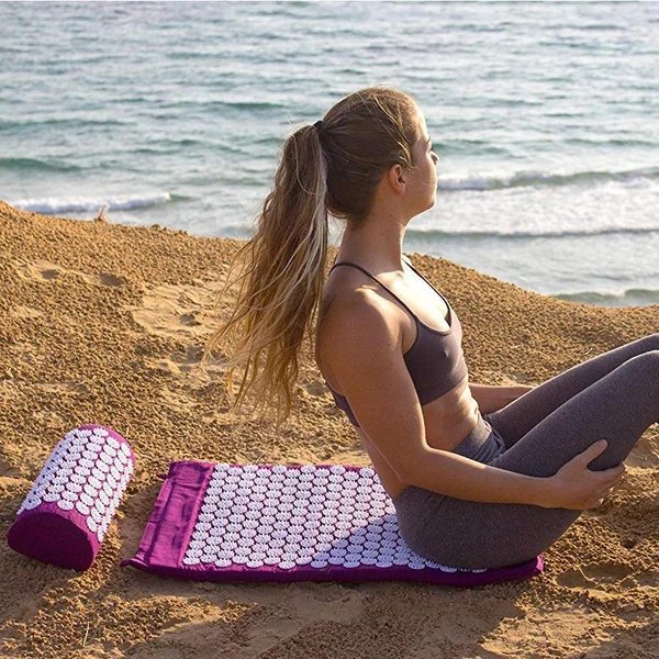 Akupressur-Yogamatte & Kissen-Set - RelaxMat