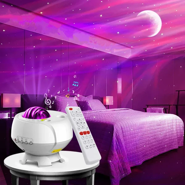 Starfield Galaxy Lautsprecher Lichtprojektor