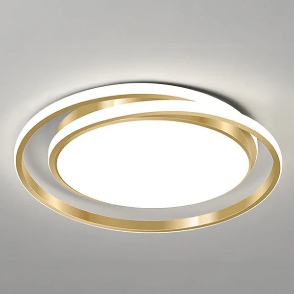 Minimalistische LED-Kreis-Deckenleuchte