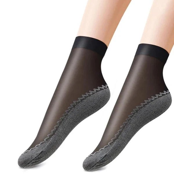 Seidige Baumwolle Anti-Rutsch Socken
