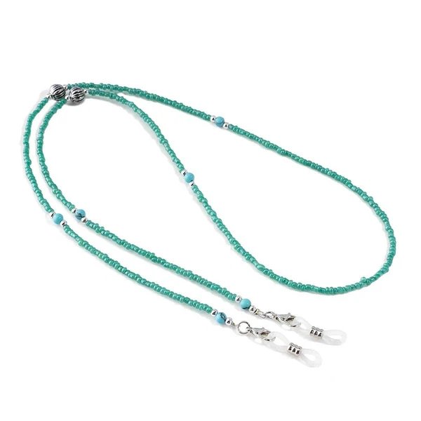 Artisanale Perlen Brillen Kette