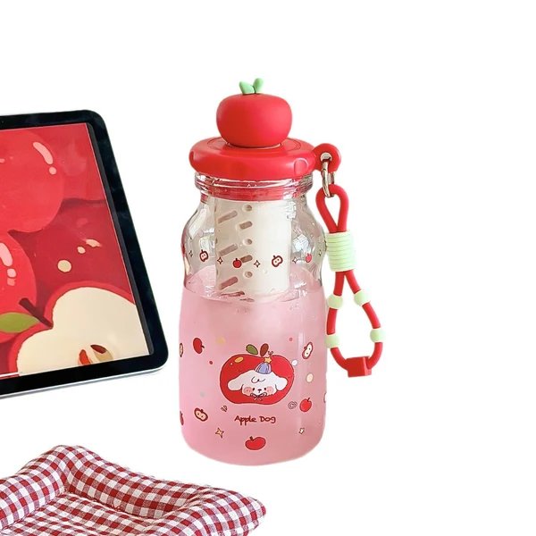 Damen kreative Trinkflasche mit Obstmotiv