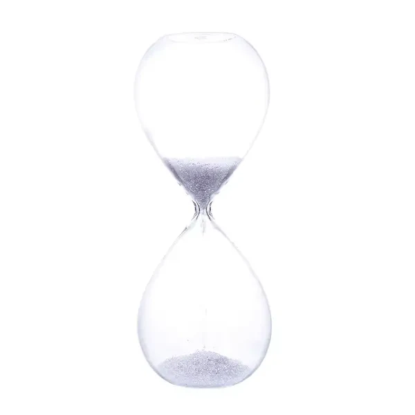 Kreative transparente Sanduhr aus Glas Hover Image