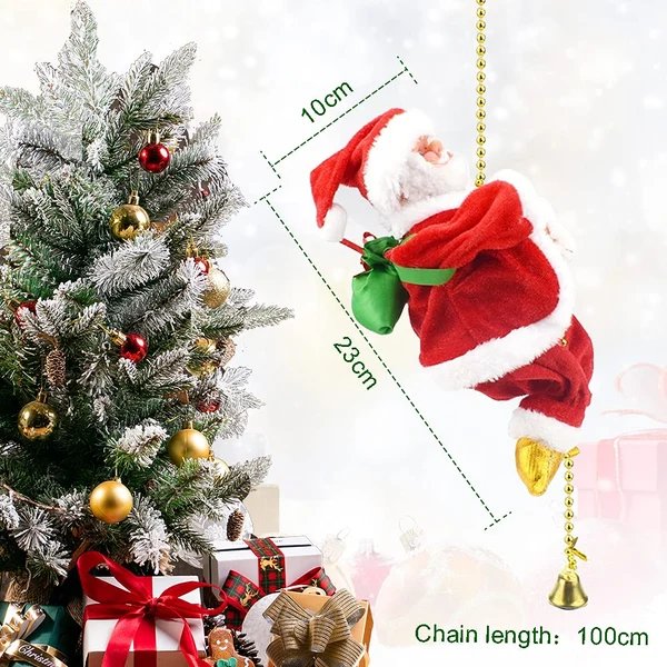 Kletternder Weihnachtsmann Hover Image