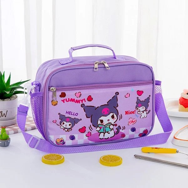 Cartoon isolierte Lunch Tasche