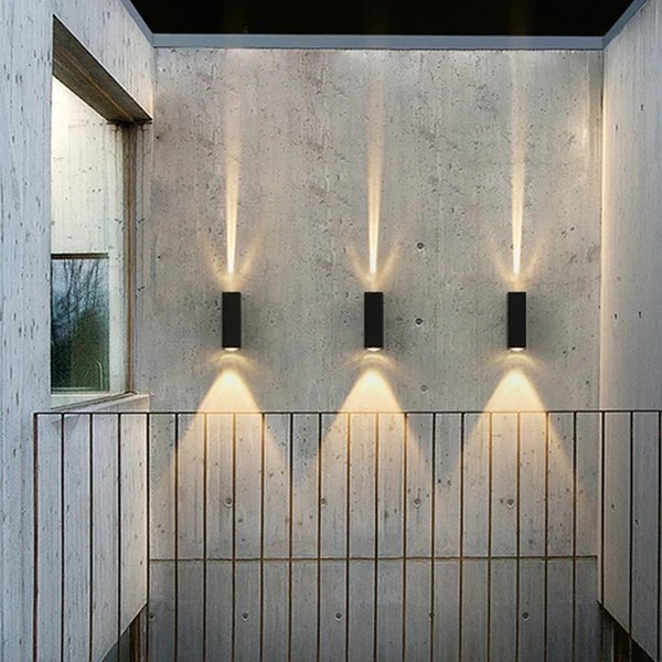 Wasserdichte Multifunktionale Auf- und Ab-Lichtstrahler Außenwandleuchten