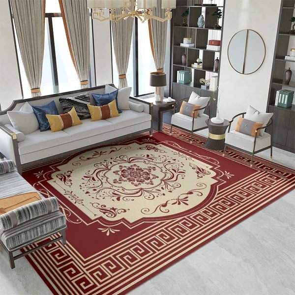 Vintage-inspirierten floralen Teppich