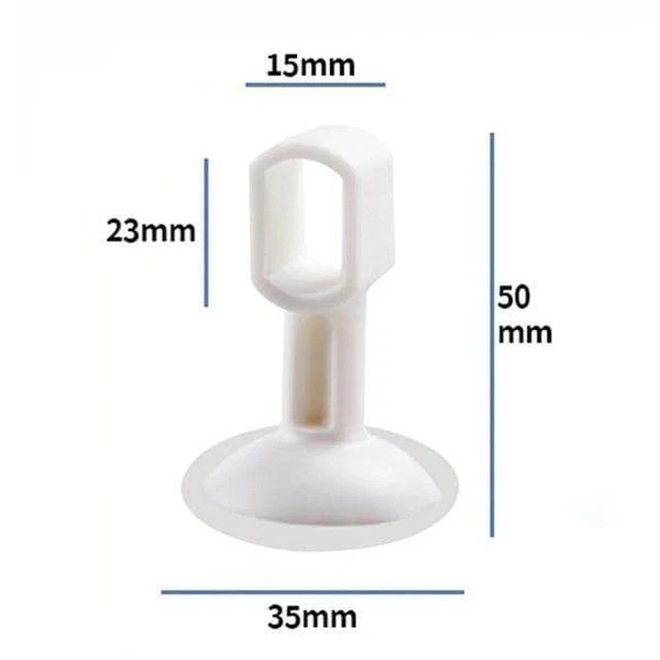 10PCS Silikon Türstopper Hover Image