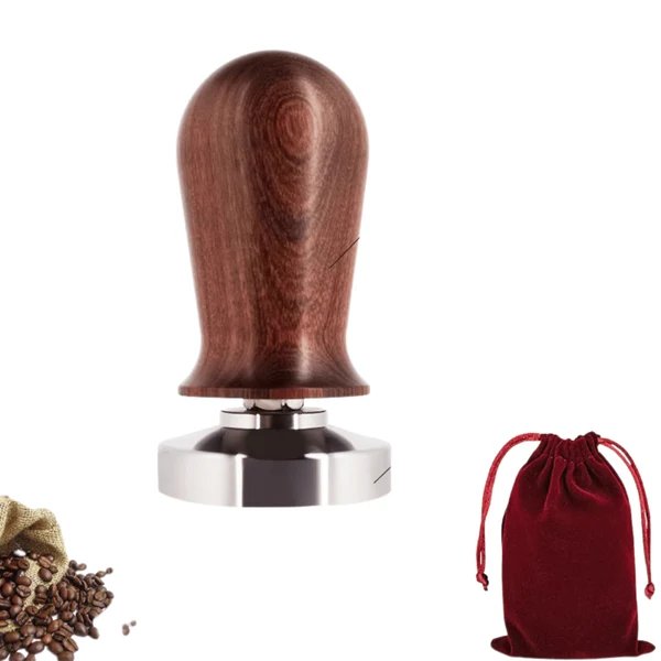 Kaffee Tamper Edelstahl Elastizität Einstellbarer Druck Tamper
