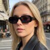 Damen Modische Sonnenbrille mit robustem und zeitlosem Design