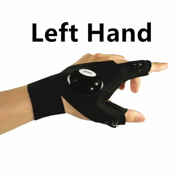 Fingerloser Handschuh LED Taschenlampe