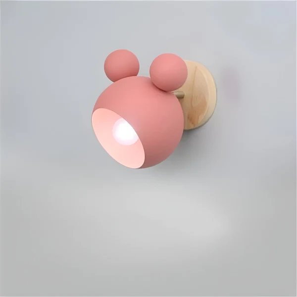 Wandleuchte im Mickey-Mouse-Design - dekorativ und modern | Perfekt für Kinderzimmer und Woonkamer