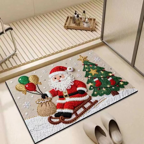 Weihnachtliches Eingangsmatte Hover Image