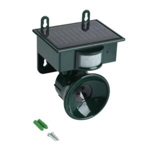 Solar Tierabwehr mit Ultraschall & Bewegungsmelder