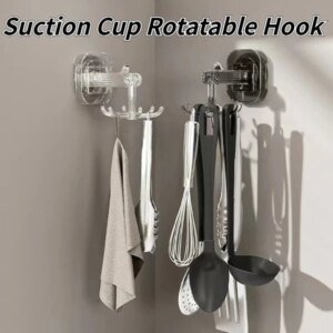Simplistic Six-Claw Universal Rotating Hook Hover Image