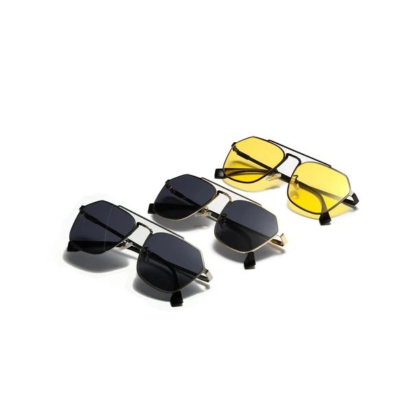 Damen modische Achtkant Sonnenbrille mit UV-Schutz