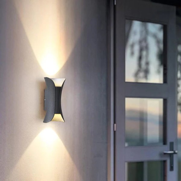 LED-Außenwandleuchte | Wasserdicht mit Up- und Down-Beleuchtung Hover Image