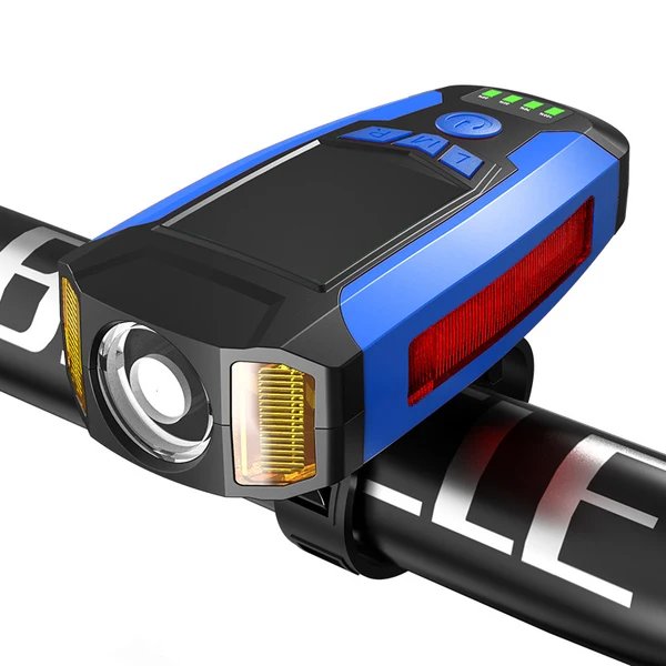Multi-Function USB Wiederaufladbares Fahrrad Sicherheitslicht System