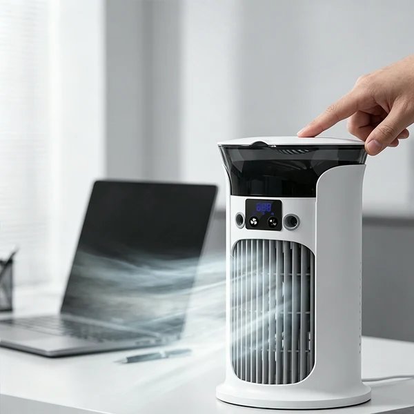 3-in-1 Desktop Luftkühler Fan