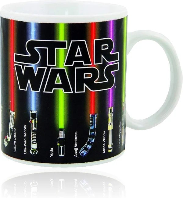Temperaturempfindliche Lichtschwert-Tasse für Star Wars-Fans