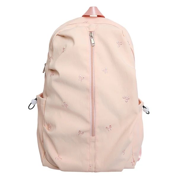 Bestickter Bogen-Design Rucksack Hover Image