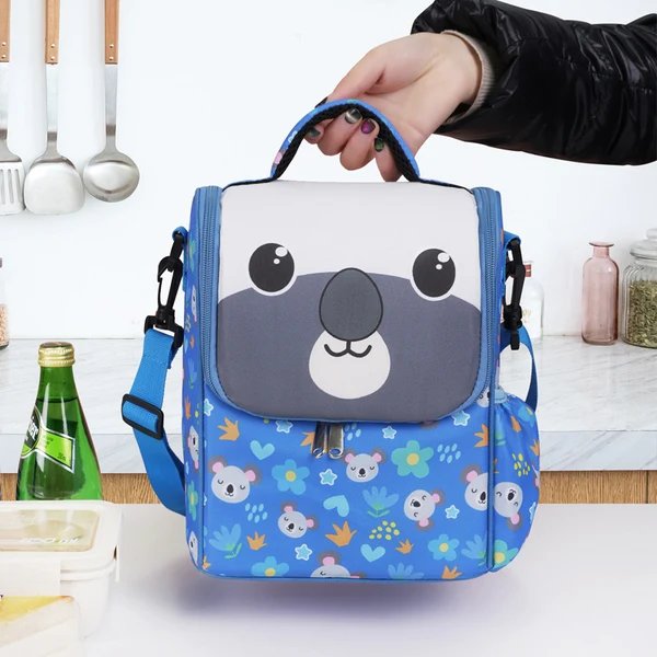 Damen Kinder Rucksack mit niedlichem Bärenmotiv