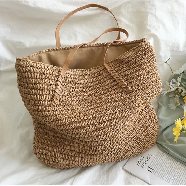 Geräumige Handtasche mit robustem Schultergurt - TerraWoven