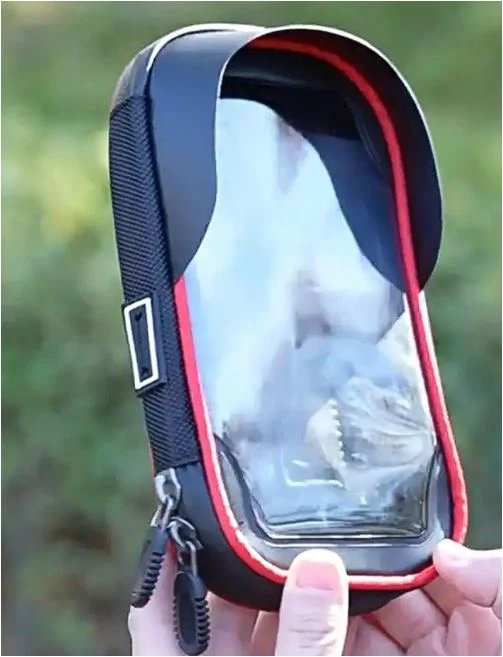 Wasserdichter Handyhalter für Fahrrad und Motorrad – 360° drehbar und geeignet für 4,5–6,4 Zoll Hover Image