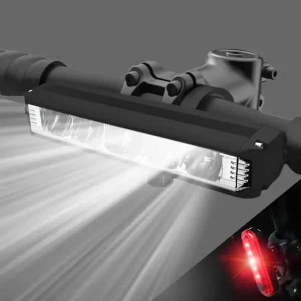Wiederaufladbares Fahrradlicht 1400 Lumen – Wasserdicht mit mehreren Lichtmodi