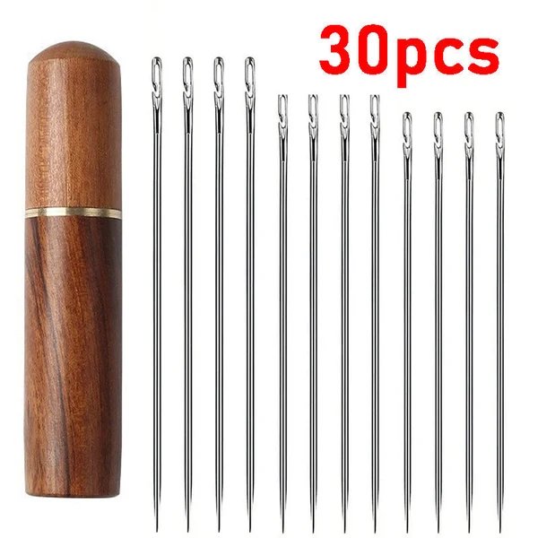 YoPoll Selbstfädelnde Handnähnadeln Set (30 Stück)