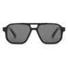 Damen Sonnenbrille im modernen, geometrischen Design mit robustem Rahmen und UV-Schutz
