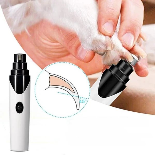 NailGrind - Elektrischer Haustier-Nageltrimmer