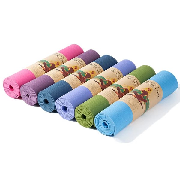 Rutschfeste Fitness-Yogamatte mit Doppelter Dämpfung Hover Image