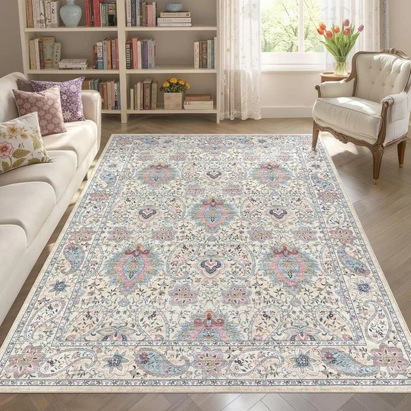 Floral Muster Teppich Hover Image