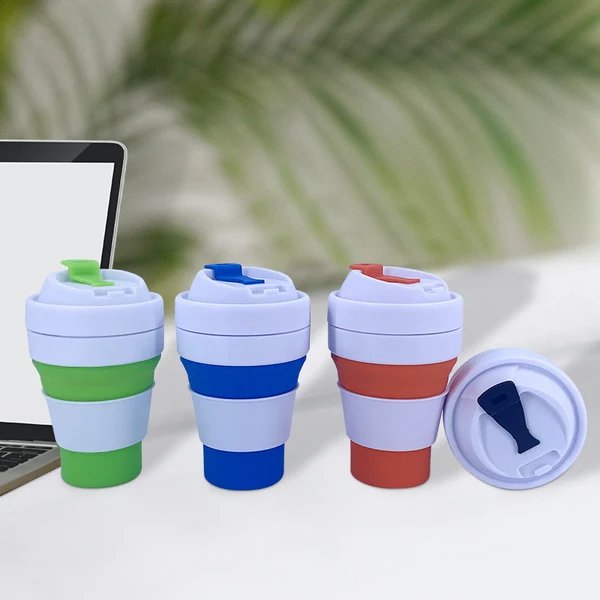 Damen zusammenklappbarer Kaffeebecher