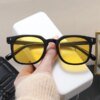 Damen modische quadratische Sonnenbrille mit langlebigem Kunststoffrahmen