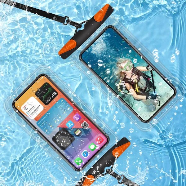 Wasserdichte Smartphone-Umhängetasche