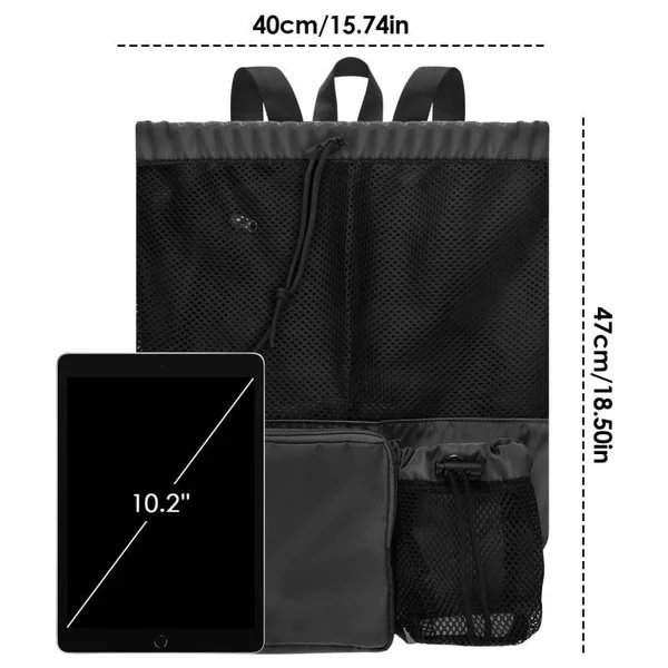 Sportlicher Mesh-Schnorchelrucksack Hover Image