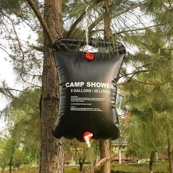 Tragbare solarbeheizte Campingduschtasche