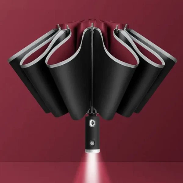 StormShield LED-Regenschirm mit Automatik