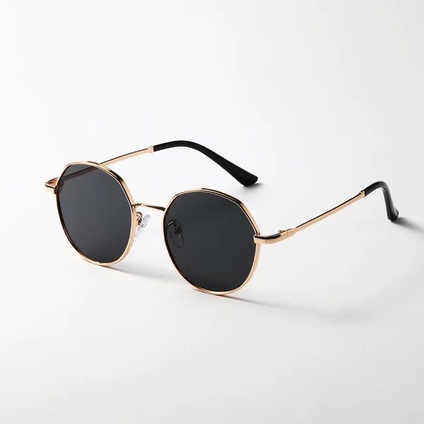 Damen modische achteckige Sonnenbrille mit exklusivem Rahmen