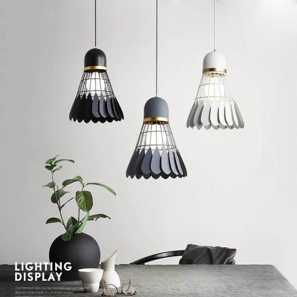 Badminton Minimalistische Kronleuchter Lampe Hover Image